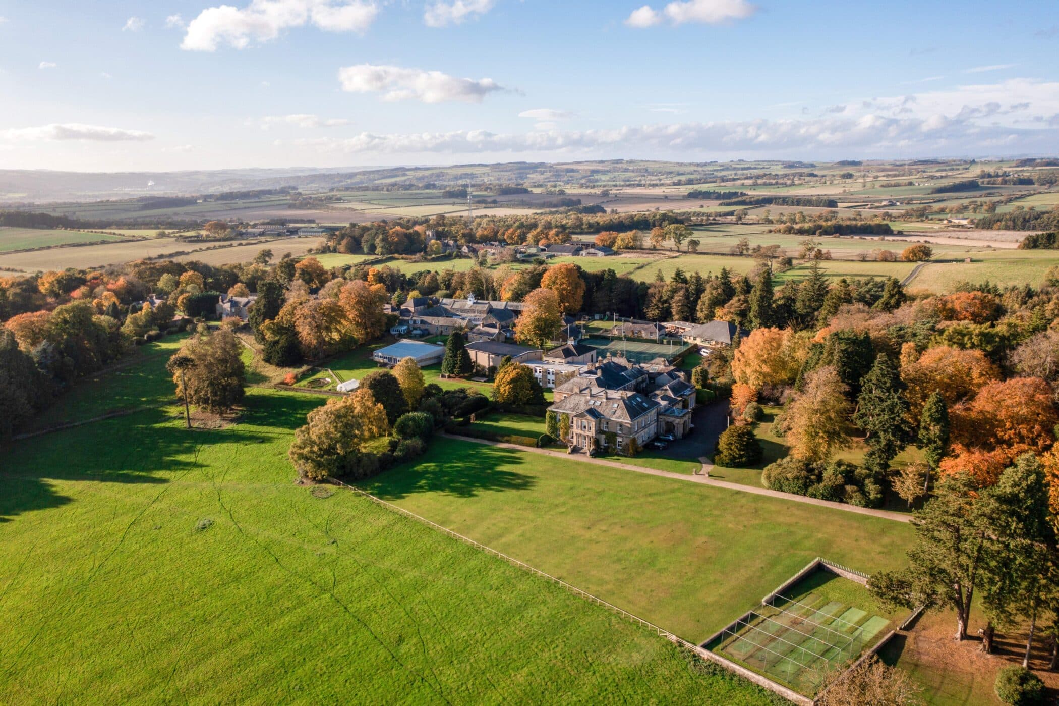 Mowden Hall Aerial
